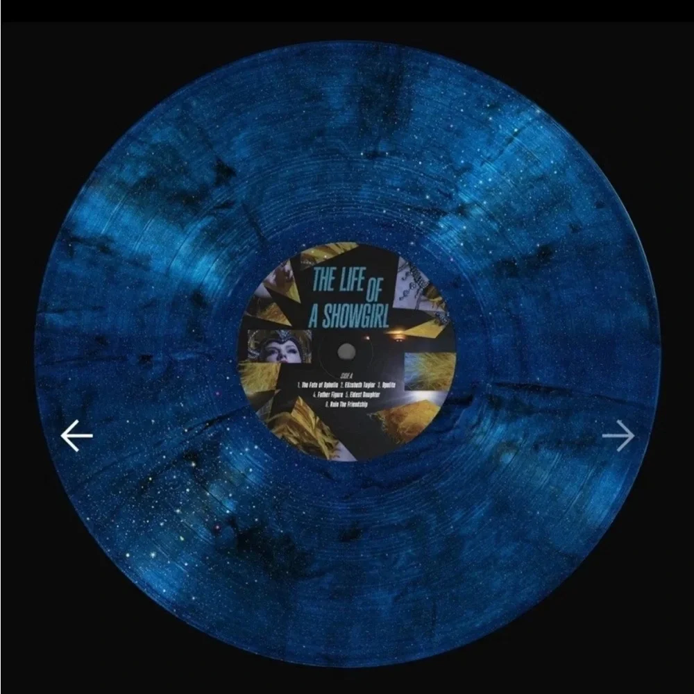 Life of a Showgirl Baby, Thats Show Business - Lakeside Beach Blue Sparkle Vinyl - Picture 2 of 7